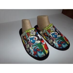 Marvel Comics mules house slippers size 8 1/2 women Unisex Great‎ condition